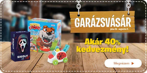 Garázsvásár (akár 40% kedvezmény)