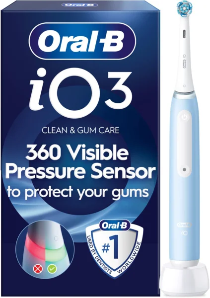 Oral-B iO 3 Blue elektromos fogkefe (AlzaPlus+)