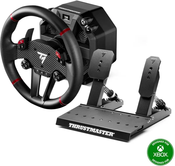 Thrustmaster T598 Direct Axial Drive Force Feedback versenykormány és pedálkészlet, PC / Xbox