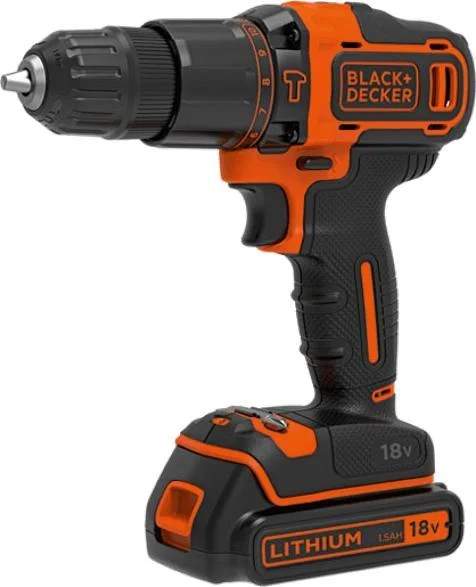 Black + Decker BDCHD18K-QW Akkus ütvefúró-csavarozó koffer