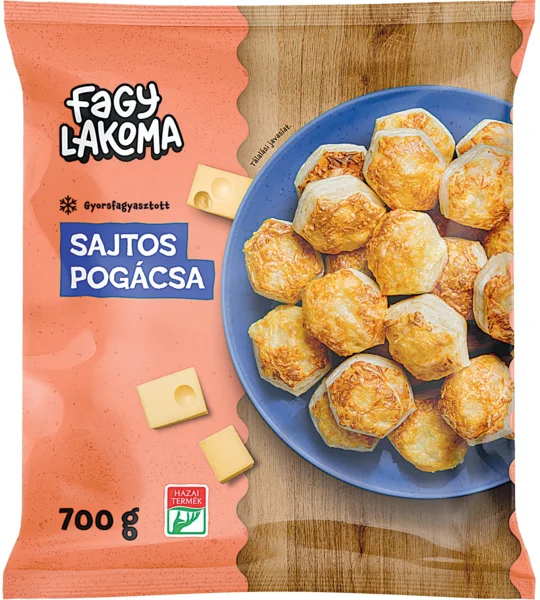 Fagylakoma sajtos pogácsa, 700 g