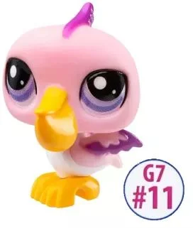 TM Toys Littlest Pet Shop: Játékfigura #11 - Pelikán (00520-11)
