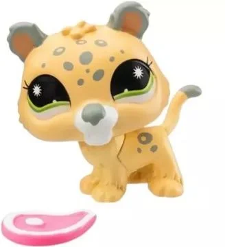 TM Toys Littlest Pet Shop: Játékfigura #239 - Leopárd (713-239)