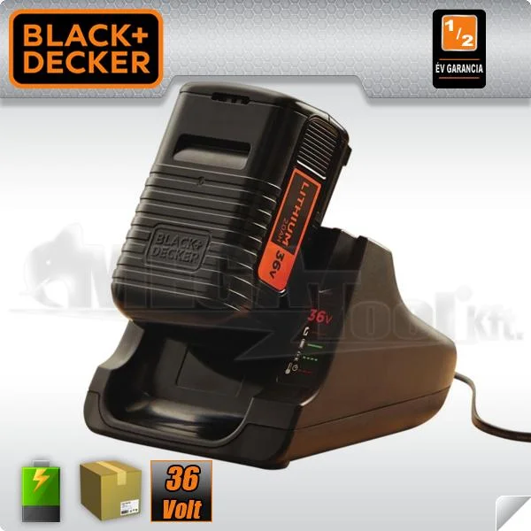Black & Decker BDC2A36-QW Akku Li-Ion (36V/1x2, 0Ah) + 1, 35A töltő (BDC2A36-QW)