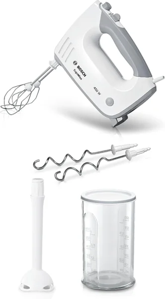 Bosch ErgoMixx MFQ36440 kézi mixer, 450 W, fehér