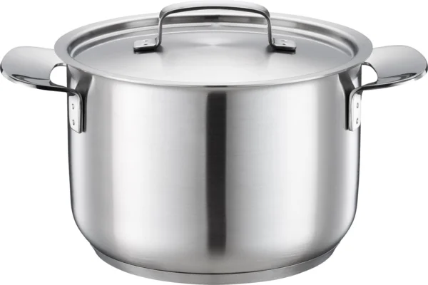 FISKARS All Steel Fazék fedővel, 3 l, 18 cm fazék