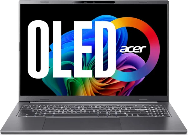 Acer Aspire 16 AI OLED laptop - Intel Ultra 9, 32GB RAM, 1TB SSD, Windows 11 nemzetközi bill.