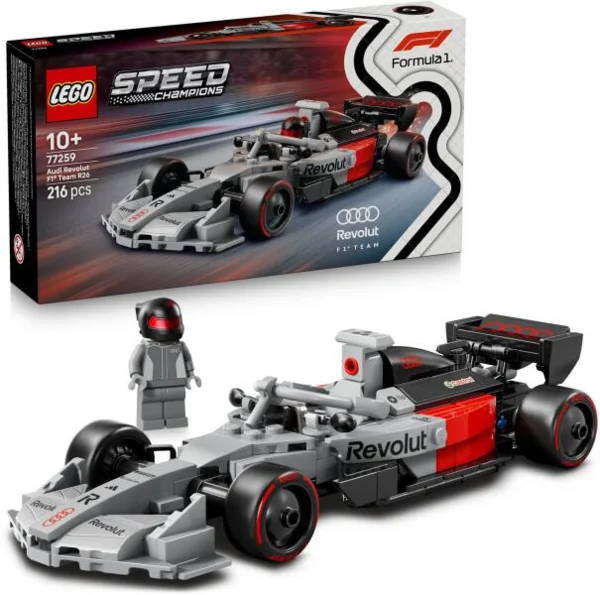 LEGO Speed Champions 77259 Audi F1 Revolut Team R26 versenyautó
