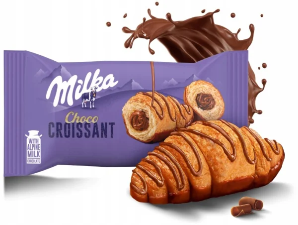 Milka csokoládés croissant 14x50 g