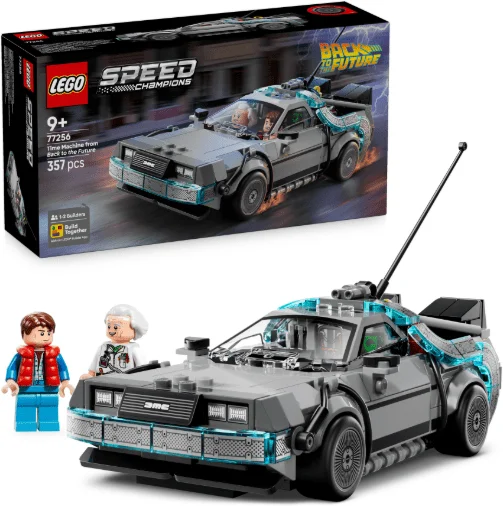 LEGO® Speed Champions Vissza a jövőbe időgép (77256)