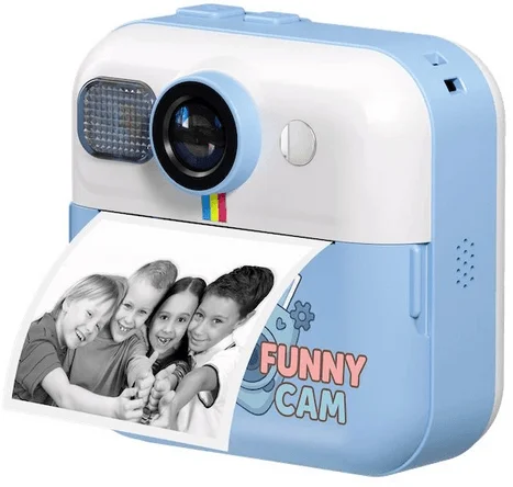 Carneo Funny Cam Mini Fényképezőgép, kék