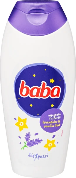 Baba Tusfürdő levendula és vanília illattal, 6x400 ml