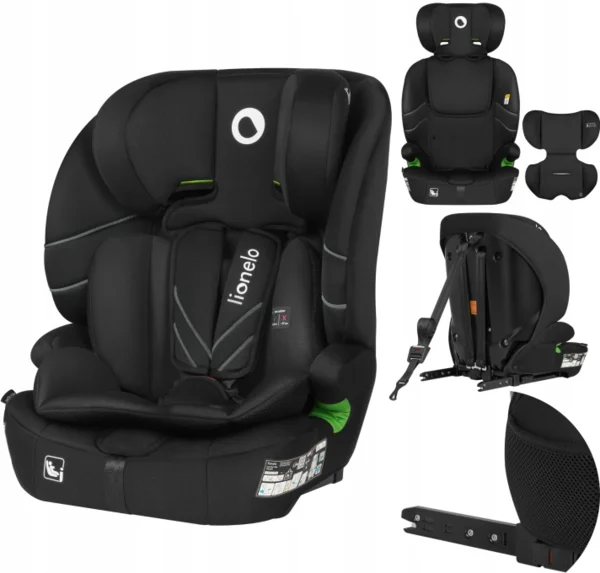 Lionelo autosedačka Levi Fix I-size 2025 Black Carbon (LO-LEVI FIX I-SIZE BLACK CARBON)