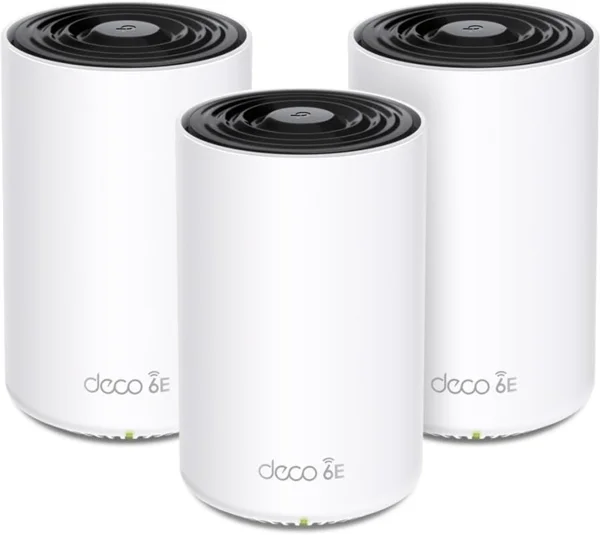TP-Link Deco XE75 Pro Tri-Band Wi-Fi 6E Mesh Rendsder (3-as csomag)