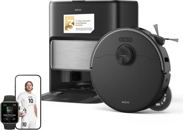MOVA P70 Pro Ultra robotporszívó, fekete
