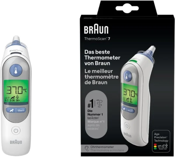 Braun ThermoScan 7 fülhőmérő IRT6520