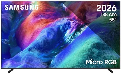 Samsung Micro RGB 55R85H Televízió (2026-os modell), 138 cm, Smart, 4K Ultra HD, 144 Hz, F energiaosztály (MRE55R85HAUXXH)