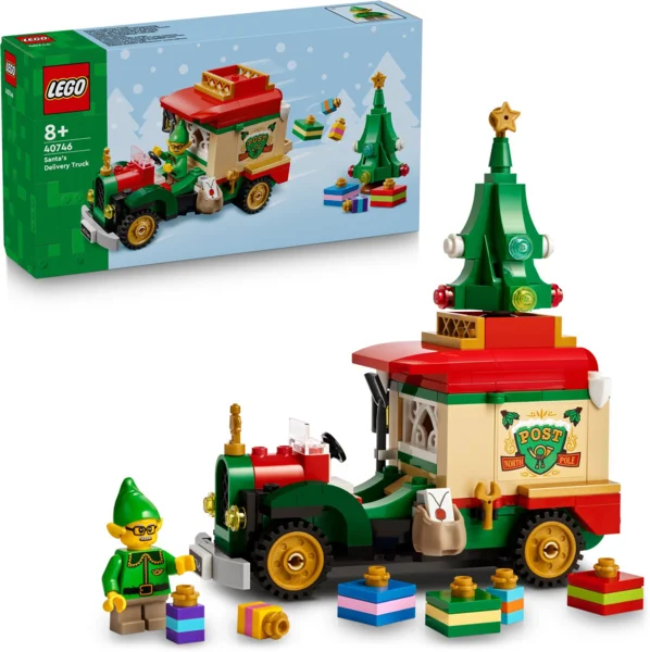 LEGO® Iconic 40746 A Mikulás postás autója
