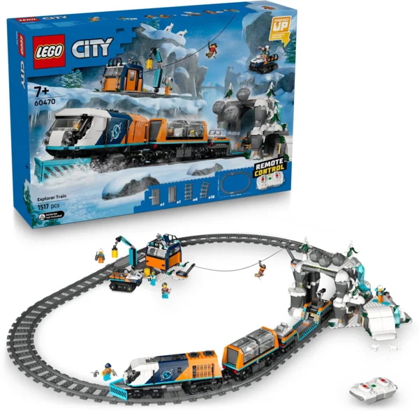 LEGO® City 60470 Felfedezők sarkvidéki expresszvonata