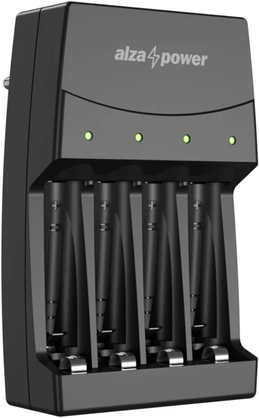 AlzaPower Quadro Charger AP-400B elem töltő (AlzaPlus+)