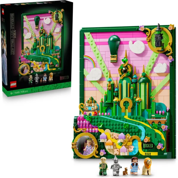 LEGO® Wicked 75685 Emerald City fali dekoráció