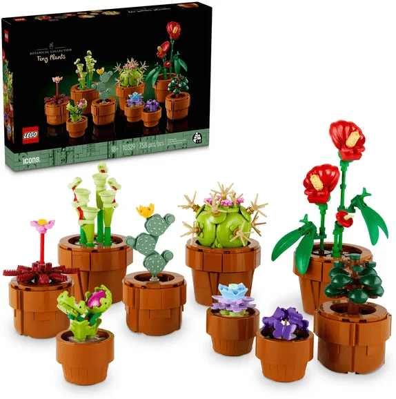 LEGO® Icons Apró cserepes növények