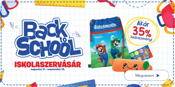 Back to School - Iskolaszervásár