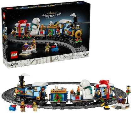 LEGO® Icons, Ünnepi expresszvonat 10361, 956 darabos