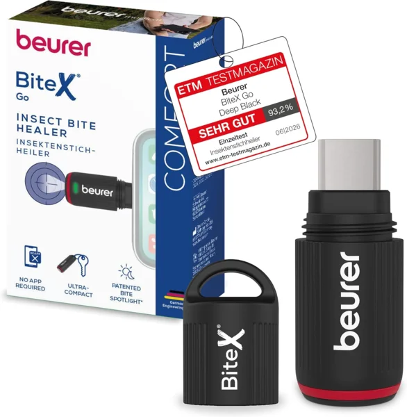 Beurer BiteX Go rovarcsípés-gyógyító, fekete