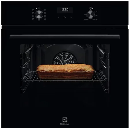 Electrolux EOF5H50BZ Beépíthető elektromos sütő, 65 l, időzítő, grill, A energiaosztály, Fekete (EOF5H50BZ)