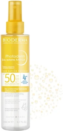Bioderma Víz antioxidáns fényvédővel Bioderma Photoderm ANTI-OX SPF 50, 200 ml