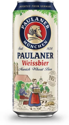 Paulaner Weissbier német szűretlen búzasör 5,5% 0,5 l