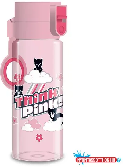 ARS UNA Kulacs ARS UNA műanyag BPA-mentes 475 ml Think Pink