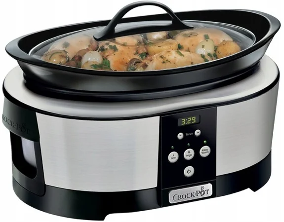 Crock-Pot Szabadonálló Crock-Pot SCCPBPP605-050 5, 7l (króm) (SCCPBPP605-050)