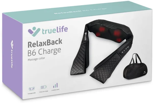 TrueLife RelaxBack B6 Charge nyak- és vállmasszírozó