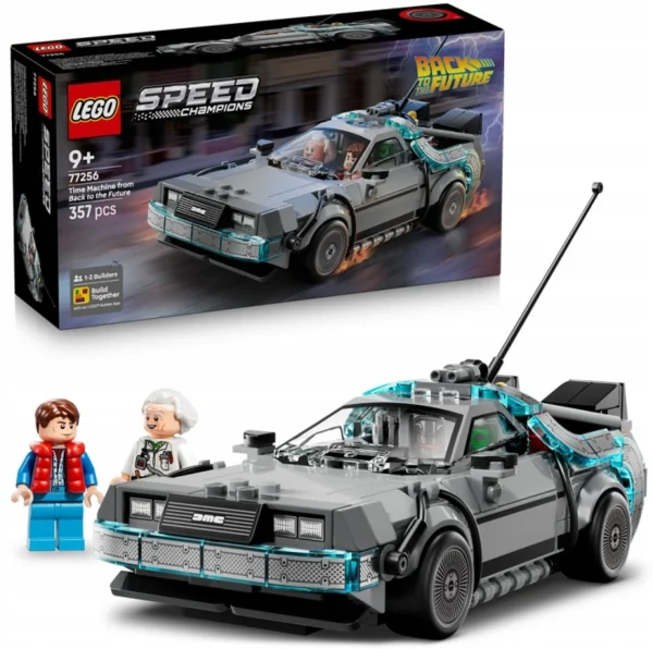 LEGO Speed Champions 77256 A Vissza a jövőbe időgépe