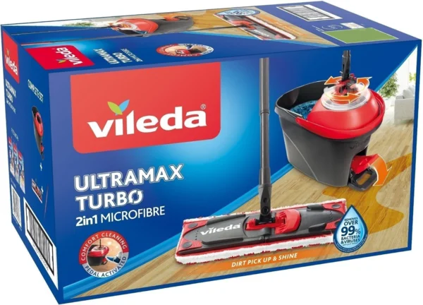 VILEDA Ultramat TURBO Microfibre 2in1 felmosó