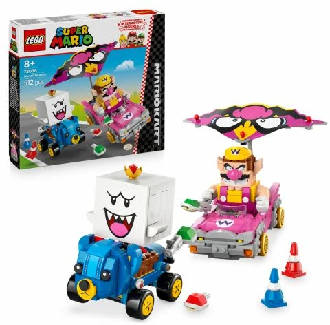 LEGO® Super Mario Mario Kart - Wario és King Boo 72038