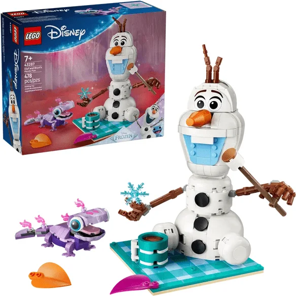 LEGO® Disney Jégvarázs Olaf és Bruni vidám piknikezése (43287)