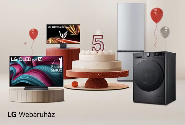 LG Webáruház Születésnap (akár -15%)