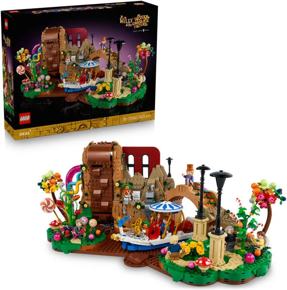LEGO 21360 - LEGO Ideas - Willy Wonka és a csokigyár (21360)