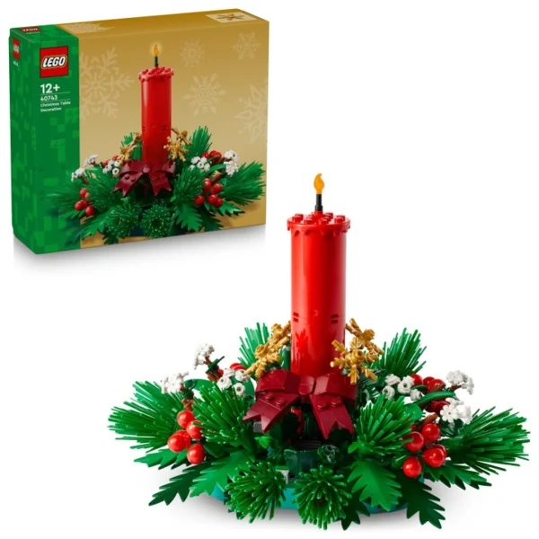 LEGO Iconic 40743 Karácsonyi asztali dekoráció