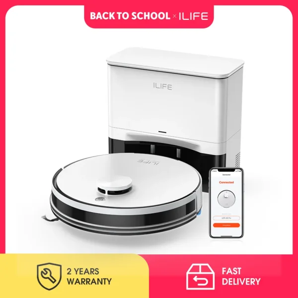 ILIFE A30 PRO robotporszívó (porgyűjtő dokkolóval)