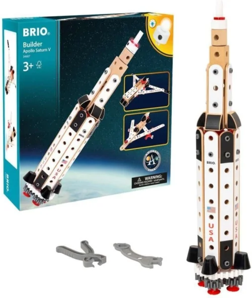 Brio BRIO BUILDER NASA Apollo Saturn V építőkészlet