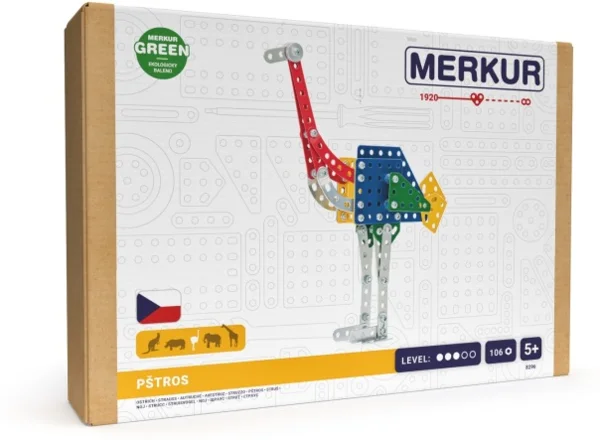 Merkur - Állatkert - Strucc, 106 darab