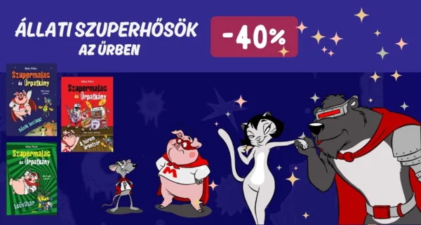 Állati szuperhősök az űrben (-40%)