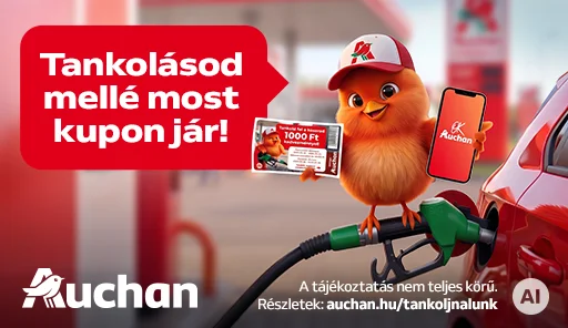 1/20 ezer Ft bizalompont vagy áruházi kupon tankolás mellé