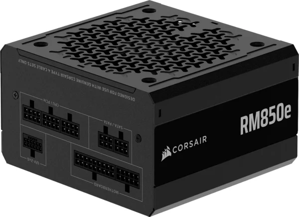 Corsair RM850e ATX 3.1 850W tápegység, fekete