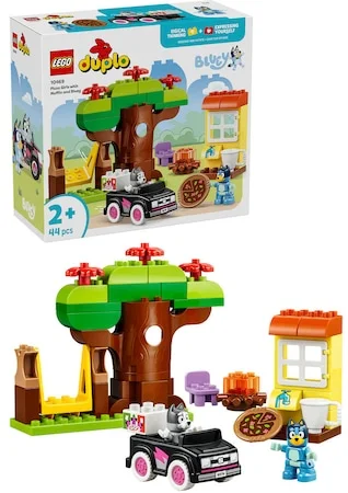 LEGO® DUPLO Bluey - Pizzáslányok: Gombóc és Bluey 10469, 44 db