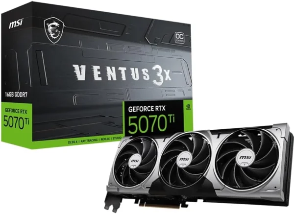MSI GeForce RTX 5070 Ti 16G Ventus 3X OC videókártya